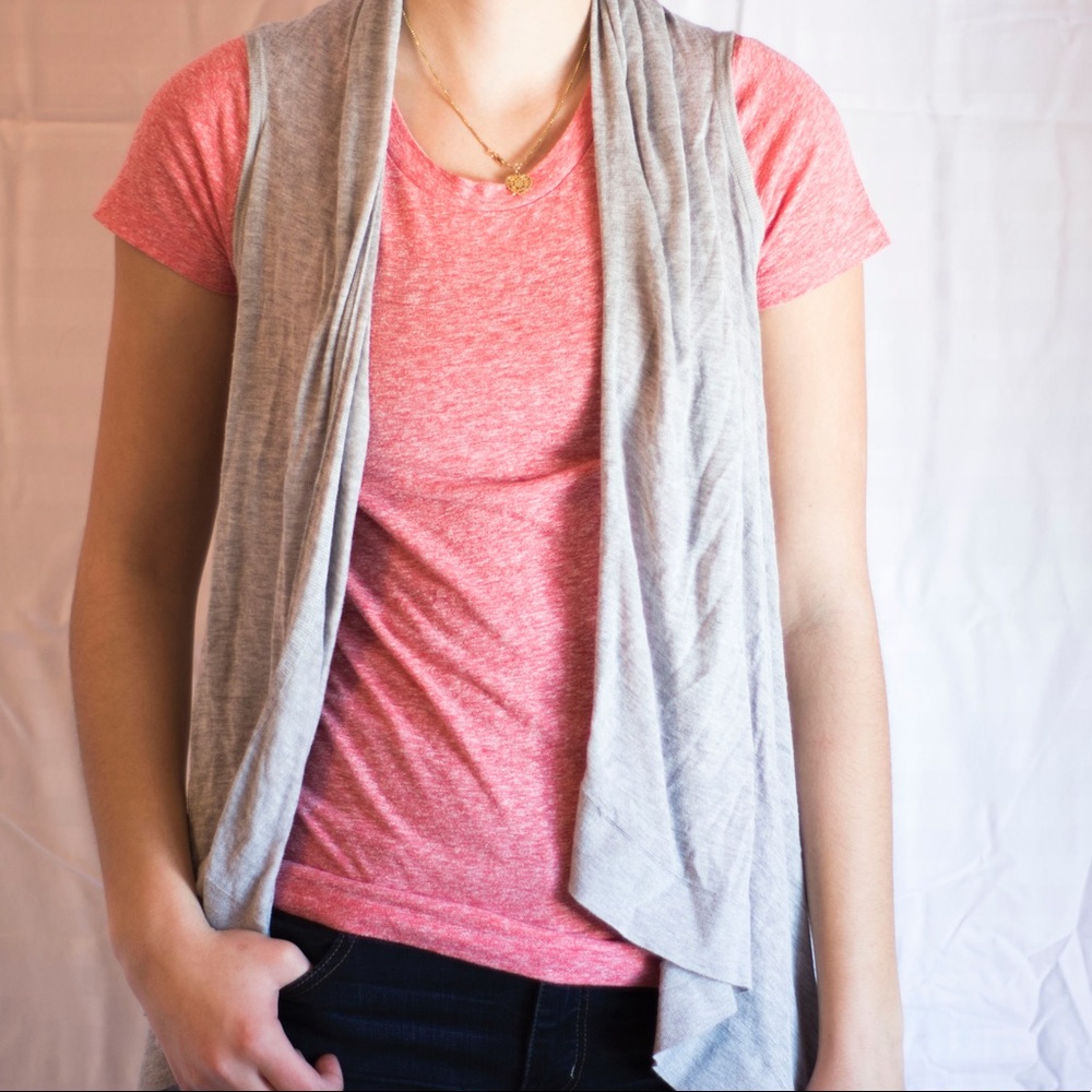 Grey vest